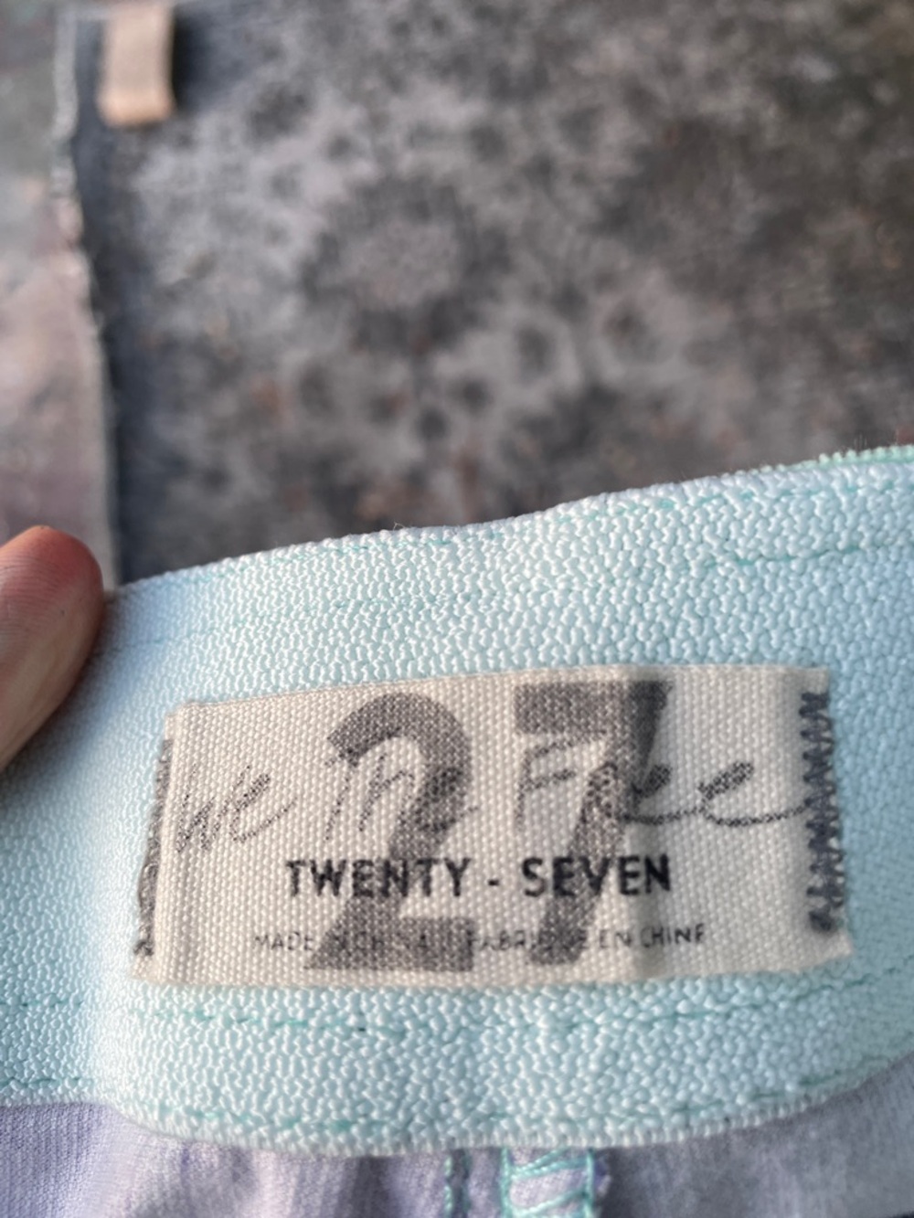 free people plaid corduroy low rise bell bottom pants - Picture 4 of 8